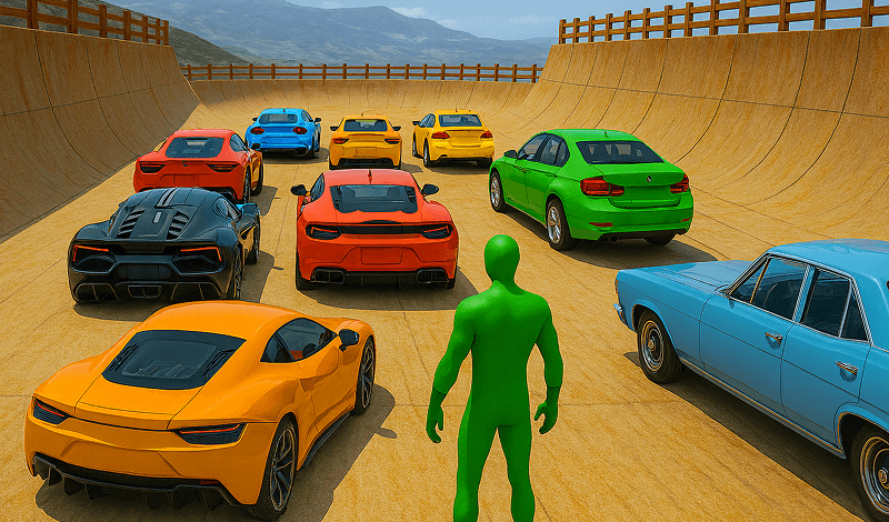 Mega Ramp Stunt