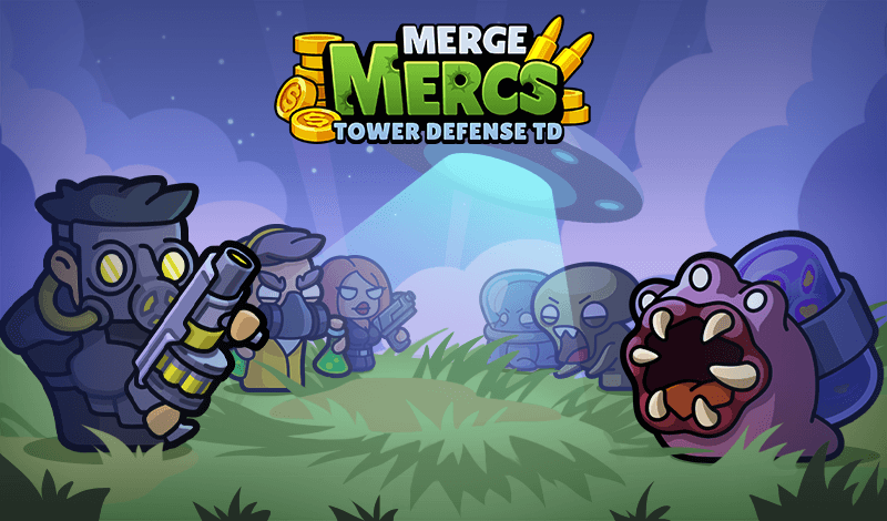 Merge Mercs: Tower Defense TD
